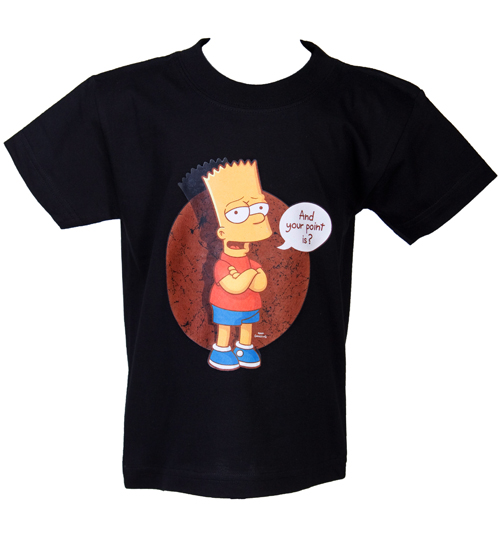 Spike Kids And Your Point Is Simpsons T-Shirt from Spike