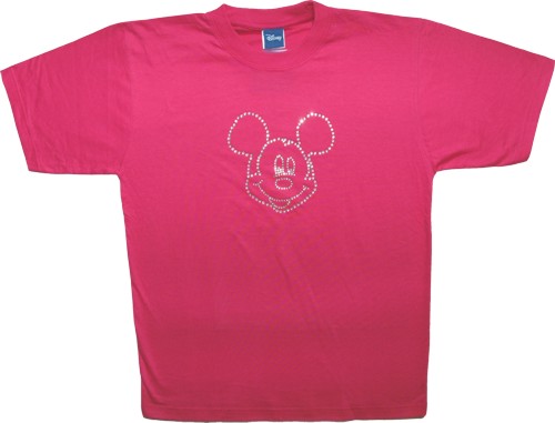 Kids Mickey Diamante T-Shirt from Spike