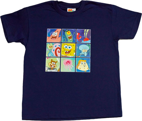 Kids Spongebob Family T-Shirt from Spike