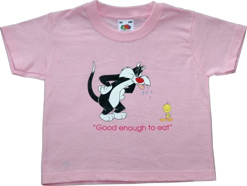 Spike Kids Sylvester `ood Enough To Eat`T-Shirt from Spike