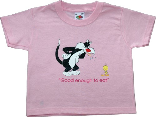 Spike Kids Sylvester `ood Enough To Eat`T-Shirt from Spike