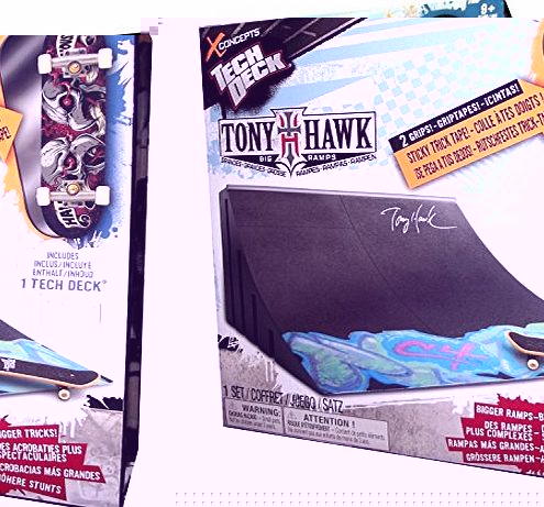 Tech Deck Tony Hawk Big Ramps Quarter Ramp Spin Master Fingerboard Skateboard