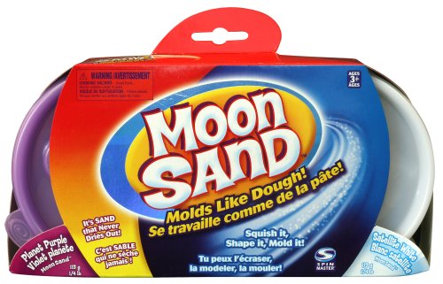 Spinmaster Moon Sand Double Coloured Sand Refill - Planet Purple & Satellite White