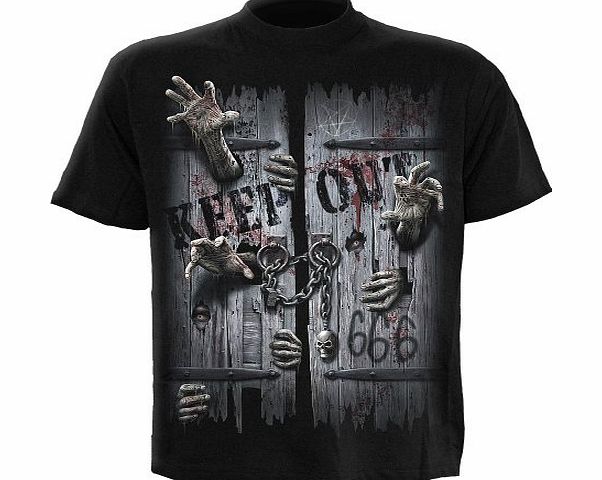 Spiral - Men - ZOMBIES UNLEASHED - T-Shirt Black - X-Large