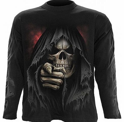 Spiral Finger Of Death Long Sleeve T-Shirt `TR348 700