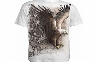 Spiral Wings Of Freedom T-Shirt X-Large