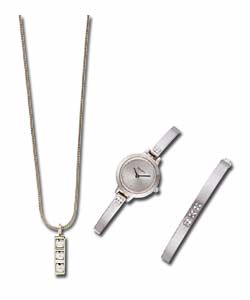 Spirit Ladies Watch- Necklace and Bangle Set