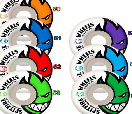 Spitfire White Bighead Skateboard Wheels (Various sizes)