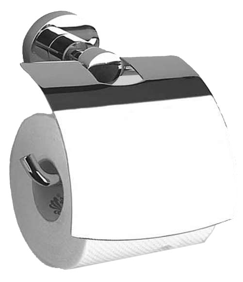 splendid Toilet Roll Holder with Cover