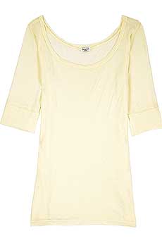 Splendid Wide neck jersey top