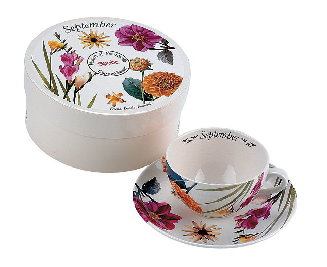 September Cup and Saucer