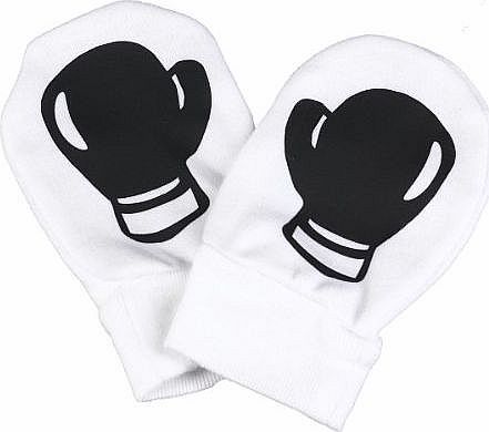 Spoilt Rotten - Boxing Gloves Design Scratch Mittens