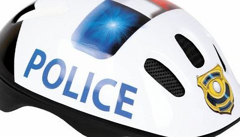 KIDS CHILDRENS BOYS GIRLS CYCLE SAFETY HELMET BIKE BICYCLE SKATING 49-56cm Police