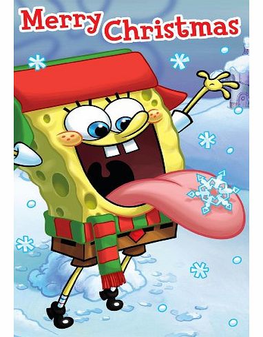 Sponge Bob Squarepants General Christmas Greeting Card