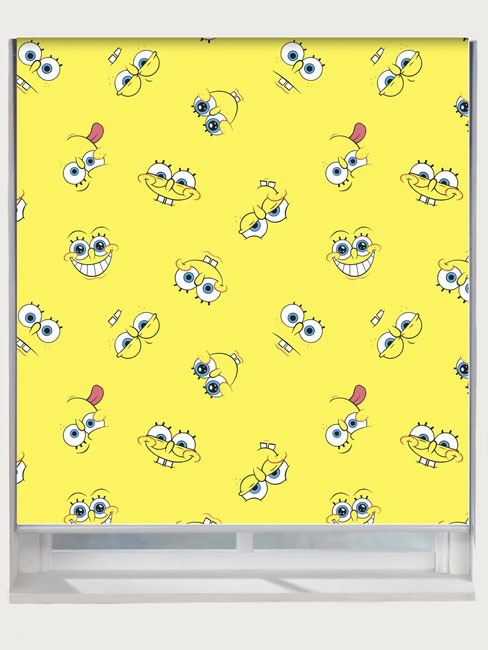 Spongebob Squarepants Blackout Roller Blind Smiles Design