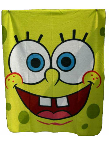 Spongebob Squarepants Fleece Blanket 120 x 150cm