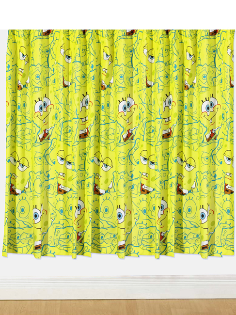 Spongebob Squarepants Heads Curtains