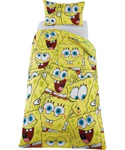 Spongebob SquarePants Heads Duvet Cover Set