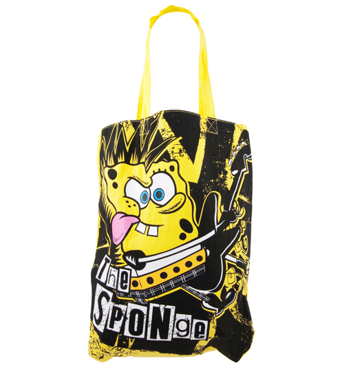 Spongebob SquarePants Rocker Canvas Tote Bag
