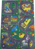 Sport and Playbase Giant Roadway Playmat - a fun addition for the bedroom, playroom, nursery or class room! (Left-hand Drive - UK)