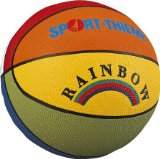 Rainbow Basketball Size 3, approx. 300 g, circumference approx. 56 cm