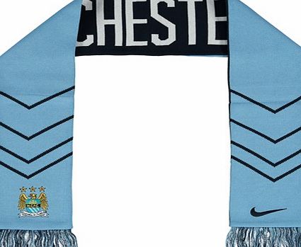 Sportax Manchester City Supporter Scarf Multi WV69-405A