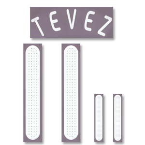 SportingID 07-09 Argentina Away Tevez 11 Official Name and