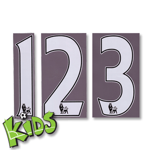 07-13 FAPL 165mm Kids Numbers - White Flock