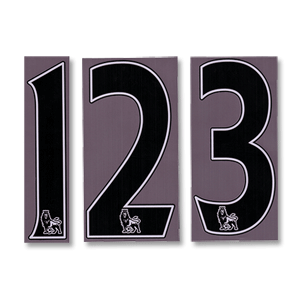 SportingID 07-13 FAPL Replica Size Numbers - Black