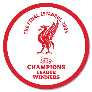 2005 Liverpool C/L Winners Official Transfer (Away)