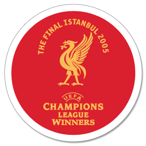 2005 Liverpool C/L Winners Official Transfer (Home)