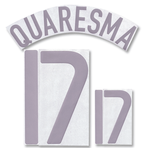 Quaresma 17 07-09 Portugal Away Official Name
