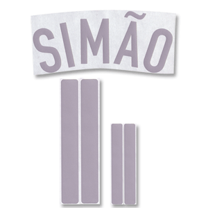 Simao 11 07-09 Portugal Away Offical Name and