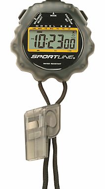 Sportline Stopwatch and Whistle Set