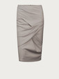 sportmax skirts grey