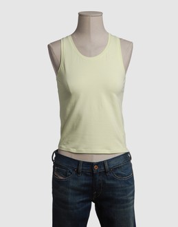 SPORTMAX TOP WEAR Sleeveless t-shirts WOMEN on YOOX.COM