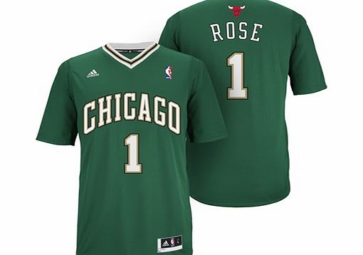 Sports Licensed Division of the adidas Group LLC Chicago Bulls St Patricks Day Swingman Jersey -