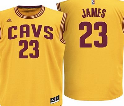 Sports Licensed Division of the adidas Group LLC Cleveland Cavaliers Alternate Replica Jersey -