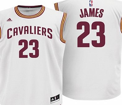 Sports Licensed Division of the adidas Group LLC Cleveland Cavaliers Home Replica Jersey - Lebron
