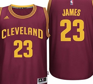 Sports Licensed Division of the adidas Group LLC Cleveland Cavaliers Road Swingman Jersey -