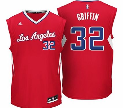 Sports Licensed Division of the adidas Group LLC Los Angeles Clippers Road Replica Jersey - Blake