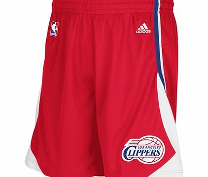 Sports Licensed Division of the adidas Group LLC Los Angeles Clippers Road Swingman Shorts - Mens