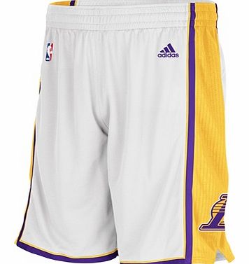 Sports Licensed Division of the adidas Group LLC Los Angeles Lakers Alternate Swingman Shorts -