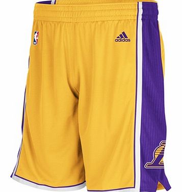 Sports Licensed Division of the adidas Group LLC Los Angeles Lakers Home Swingman Shorts - Mens