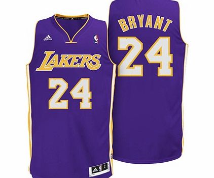 Sports Licensed Division of the adidas Group LLC Los Angeles Lakers Road Swingman Jersey - Kobe