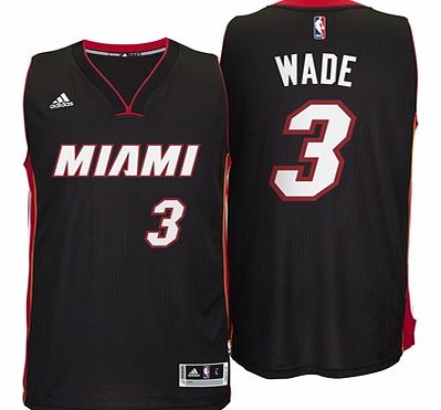 Sports Licensed Division of the adidas Group LLC Miami Heat Road Swingman Jersey - Dwayne Wade -