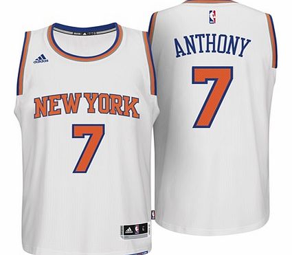 Sports Licensed Division of the adidas Group LLC New York Knicks Home Swingman Jersey - Carmelo
