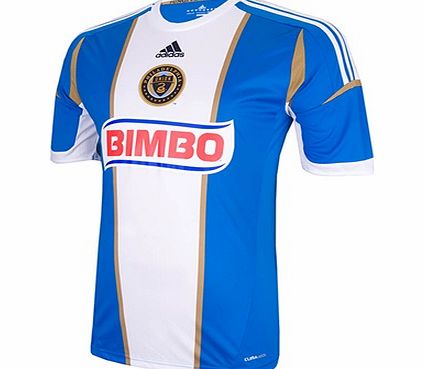 Sports Licensed Division of the adidas Group LLC Philadelphia Union Away Shirt 2013/14 Blue X28931-