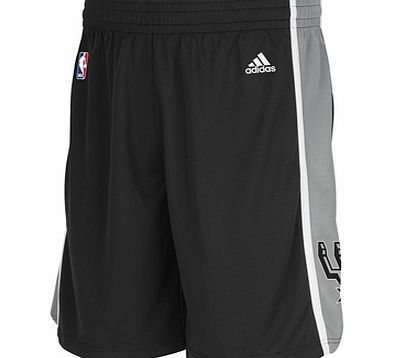 Sports Licensed Division of the adidas Group LLC San Antonio Spurs Road Swingman Shorts - Mens