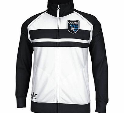 Sports Licensed Division of the adidas Group LLC San Jose Earthquakes Track Jacket White D21425